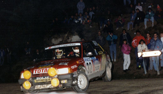 Ral·li Ciutat d’Igualada 1990 / Copilot: F.J. Rosa